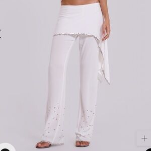 Jaded London Tatiana Multiway Studded Skirt Over Trousers